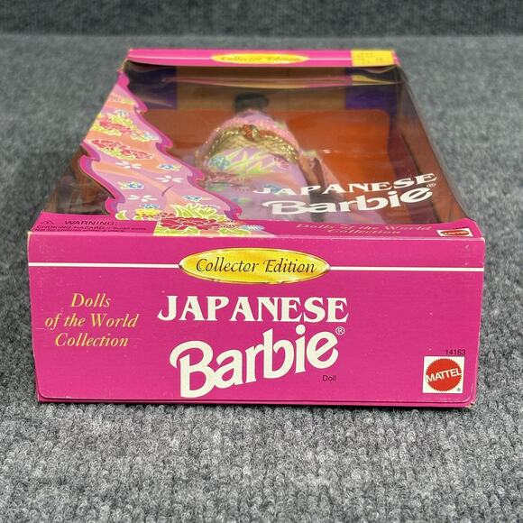 Vintage Japanese Barbie Doll 14163 Collector Edition Dolls of the World Mattel N - Picture 9 of 11